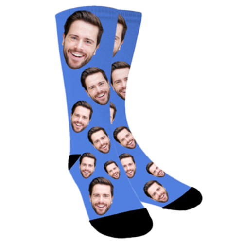 Custom Photo Head Face Socks