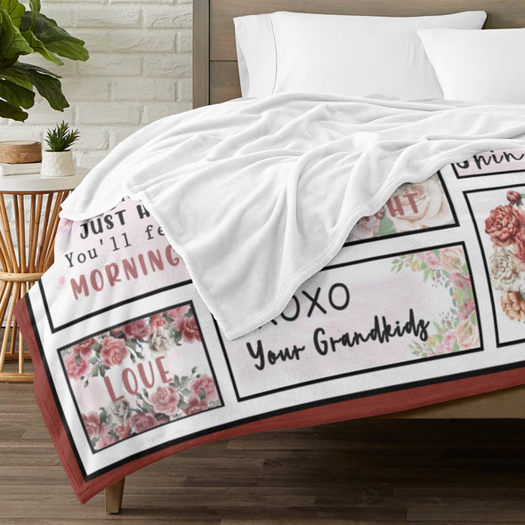 Grandma Blanket Gifts Christmas Birthday Ideas for Nana Grandmother