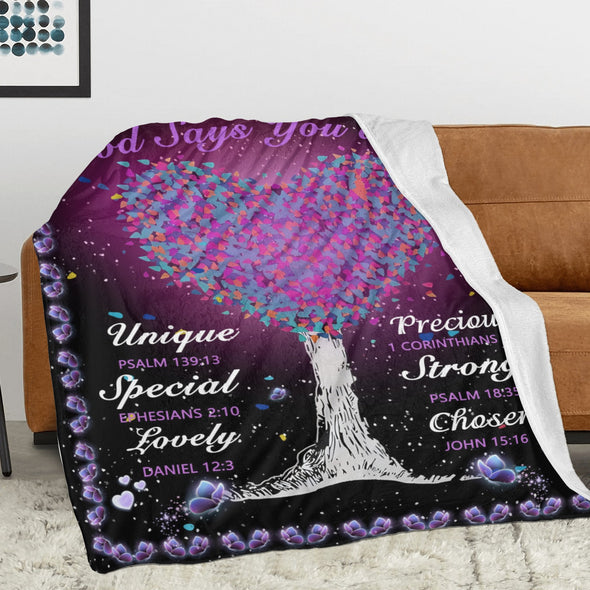 Christian Gifts for Women Blankets, I Am a Child of God Blankets, Inspirational Religious Birthday Gifts, Catholic Spiritual Gifts for Women