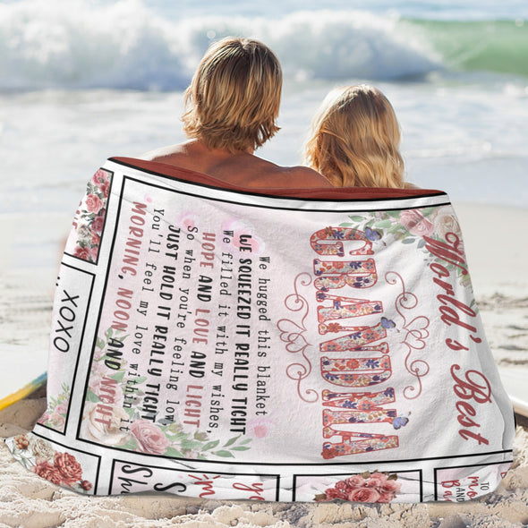 Grandma Blanket Gifts Christmas Birthday Ideas for Nana Grandmother