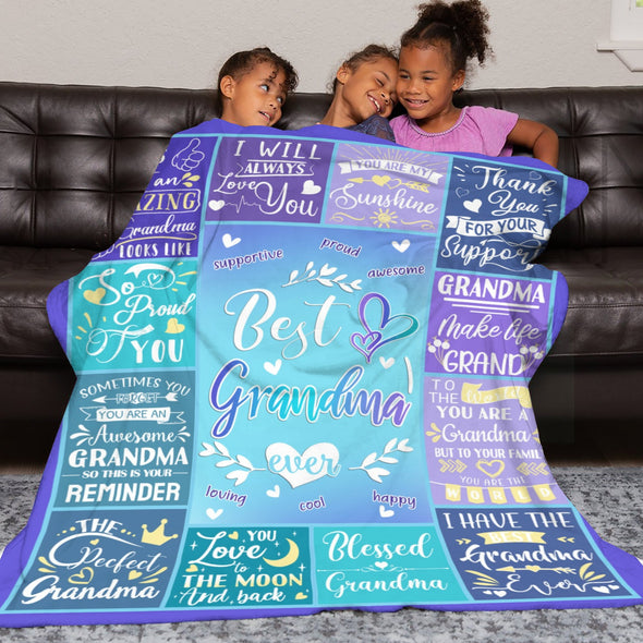 Grandma Blanket Gifts Christmas Birthday Ideas for Nana Grandmother