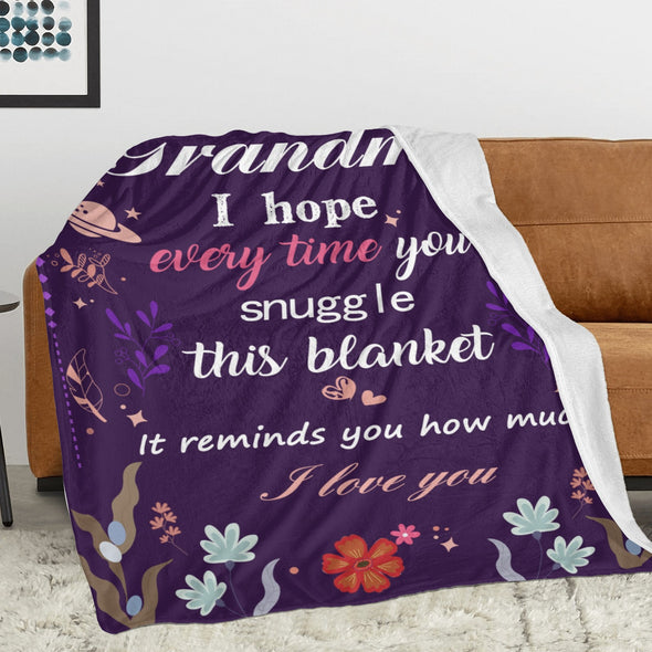 Grandma Blanket Gifts Christmas Birthday Ideas for Nana Grandmother