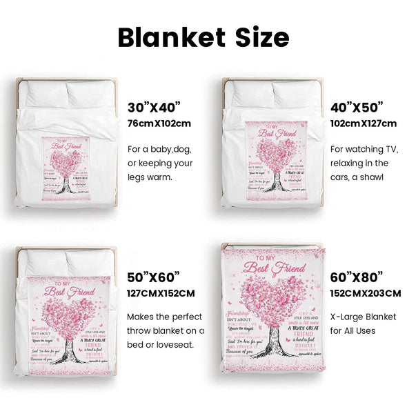 Bestie Blanket, Best Friend Birthday Gifts, Sister Throw Blanket Graduation Gifts Ideas for Women, Friendship Unique Gifts