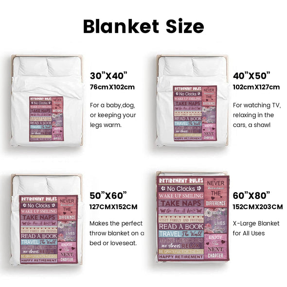 Retirement Blanket Gifts for Women/Men, Funny Farewell Throw Blanket for Going Away Gift, Coworker Leaving Gift