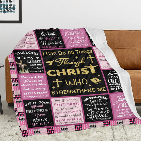 Christian Gifts for Women Blankets, I Am a Child of God Blankets, Inspirational Religious Birthday Gifts, Catholic Spiritual Gifts for Women