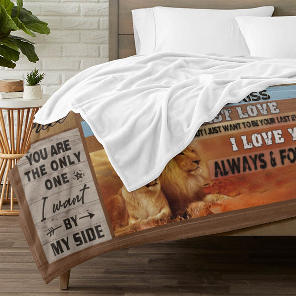 Gifts for Men Boyfriend, Valentine's Anniversary Christmas Birthday I Love You Throw Blanket for Him