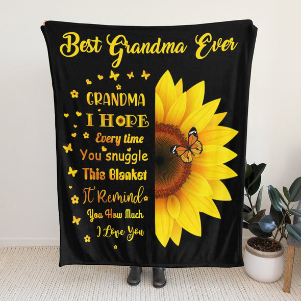 Grandma Blanket Gifts Christmas Birthday Ideas for Nana Grandmother