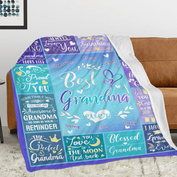 Grandma Blanket Gifts Christmas Birthday Ideas for Nana Grandmother