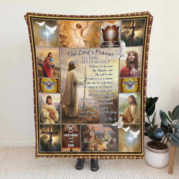 Christian Gifts for Women Blankets, I Am a Child of God Blankets, Inspirational Religious Birthday Gifts, Catholic Spiritual Gifts for Women