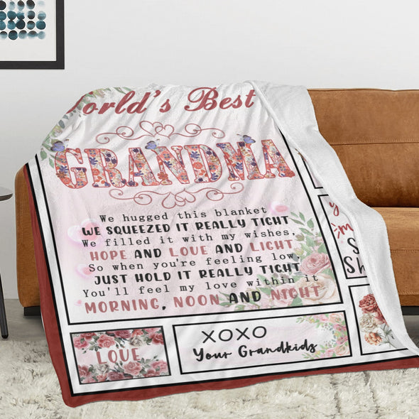 Grandma Blanket Gifts Christmas Birthday Ideas for Nana Grandmother