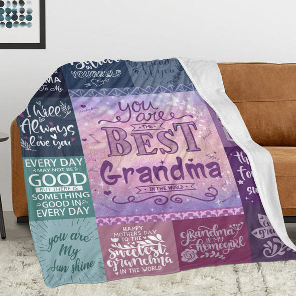 Grandma Blanket Gifts Christmas Birthday Ideas for Nana Grandmother