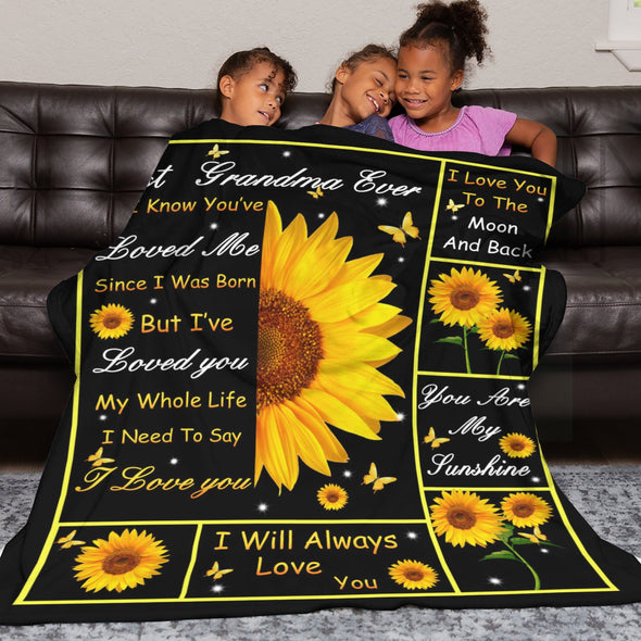 Grandma Blanket Gifts Christmas Birthday Ideas for Nana Grandmother