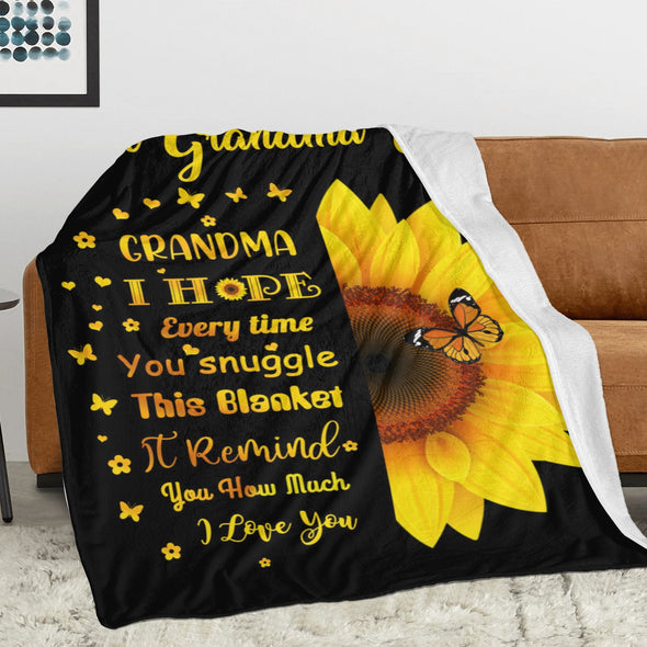 Grandma Blanket Gifts Christmas Birthday Ideas for Nana Grandmother