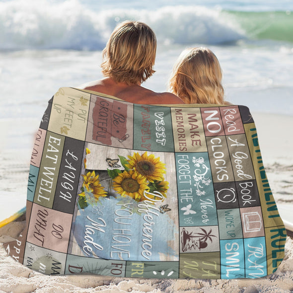 Retirement Blanket Gifts for Women/Men, Funny Farewell Throw Blanket for Going Away Gift, Coworker Leaving Gift