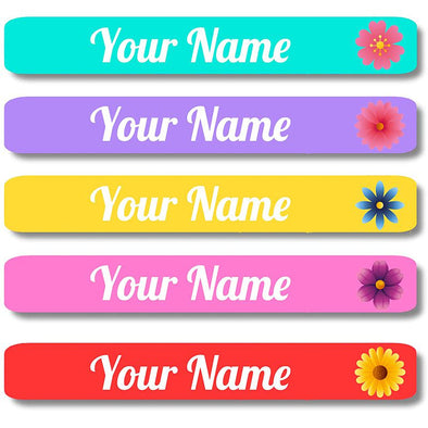 Custom Labels for Kids School Supplies, Personalized Stickers Name Labels-100 Pcs