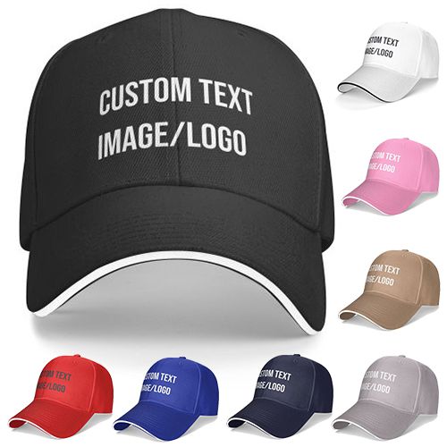 Custom Baseball Hats for Men, Women, Personalized Baseball Caps with T ...