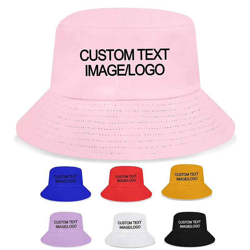 Unisex Pastel Pink White Polka Dot Printed Bucket Hat Summer Travel Outdoor  Fisherman Cap for Women Men Teens at  Women's Clothing store
